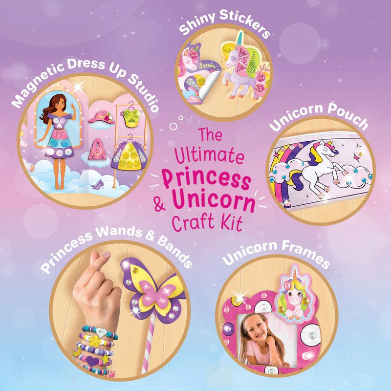The Ultimate Princess & unicorn Craft Kit 