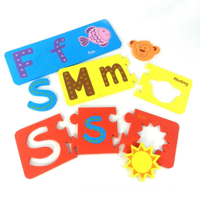 Alpha Puzzles Imagimake Alpha Puzzle – Alphabet Learning Toy for Kids – Todfod