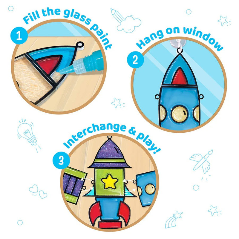 Window Art | Rocket
