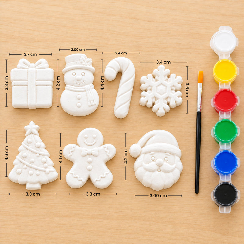 Todfod Christmas POP Plaster DIY Painting Kit | factivity for kids.