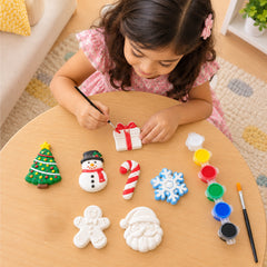 Todfod Christmas POP Plaster DIY Painting Kit | factivity for kids.