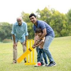Todfod Personalized Yellow Cricket Bat | Custom Name & Logo Print Wooden Bat | Archati Future Sports Gift for Kids Adults & Corporate Events