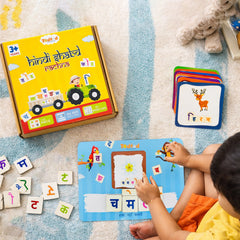Todfod Shabd Rachna Learn Hindi Words Spellings for Kids Learning Game | Hindi Puzzle Word Making Educational Toy Gift for Preschool Boys Girls Kids Age 3 4 5 Years Old