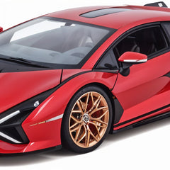 Todfod 1:24 Lamborghini Revuelto Diecast Model Car Toy – Premium Alloy Pull Back Sports Car with Opening Doors, Lights & Sound | Metal Vehicle for Boys, Kids & Collectors