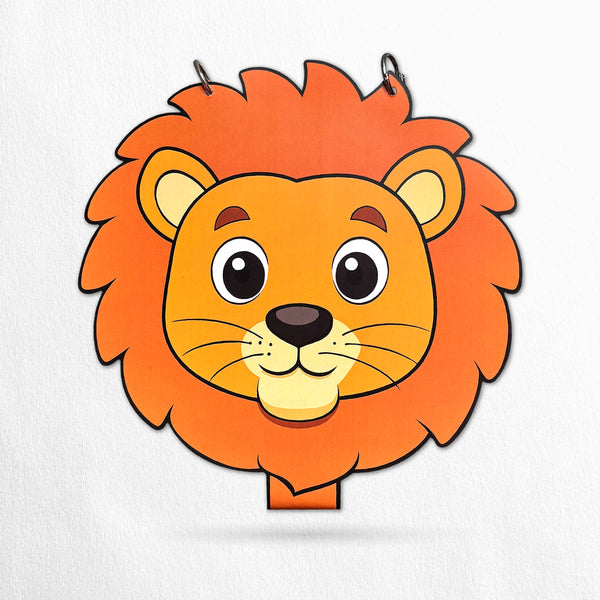 Todfod Lion Shape Writing Book for Kids | Fun Animal Shaped Handwriting Practice Workbook | Preschool Tracing & Drawing Activity Book | Early Learning Educational Book for Toddlers & Nursery Kids