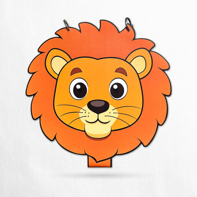 Todfod Lion Shape Writing Book for Kids | Fun Animal Shaped Handwriting Practice Workbook | Preschool Tracing & Drawing Activity Book | Early Learning Educational Book for Toddlers & Nursery Kids