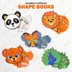 Todfod Monkey Shape Writing Book for Kids | Fun Animal Shaped Handwriting Practice Workbook | Preschool Tracing & Drawing Activity Book | Early Learning Educational Book for Toddlers & Nursery Kids