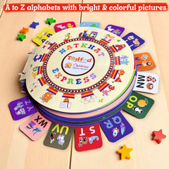 Todfod  Chhote Natkhat & Natkhat Express Personalized Story Book for Kids with Name & Velcro Activity | Custom Adventure Magical Story Book for Toddlers & Children
