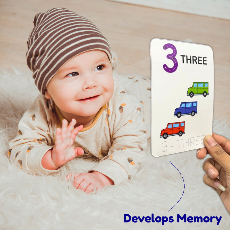 Todfod Writeable Number Flash Cards for Kids – Counting & Number Learning Cards for Toddlers, Preschool, Nursery & Kindergarten, Writing Practice & Early Math Toy