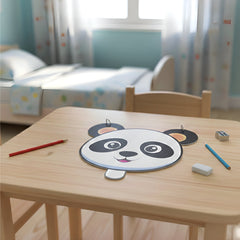 Todfod Panda Shape Writing Book for Kids | Cute Animal Shaped Handwriting Practice Workbook | Preschool Tracing & Drawing Activity Book | Early Learning Educational Book for Toddlers & Nursery Kids