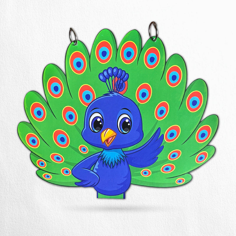 Todfod Peacock Shape Writing Book for Kids | Animal Shaped Handwriting Practice Workbook | Preschool Tracing & Drawing Activity Book | Early Learning Educational Book for Toddlers & Nursery Kids
