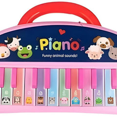 Todfod Funny Animal Piano Toy for Kids | Musical Learning Keyboard with Animal Sounds | Baby & Toddler Educational Music Toy for Early Learning & Sensory Development