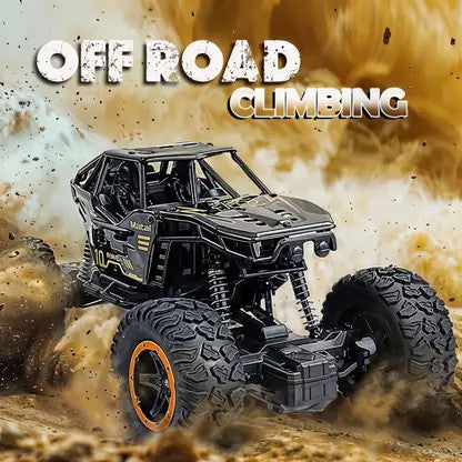 Todfod Off-Road High-Speed Remote Control Rock Crawler Car Toy for Kids – 2.4GHz All-Terrain RC Vehicle with Rechargeable Battery & Durable Suspension