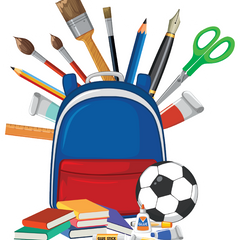 TodFod School Theme Fridge Magnet Set of 6 | 3 Inch Cute Cartoon Back to School Supplies, Bus & Books MDF Wood Magnets