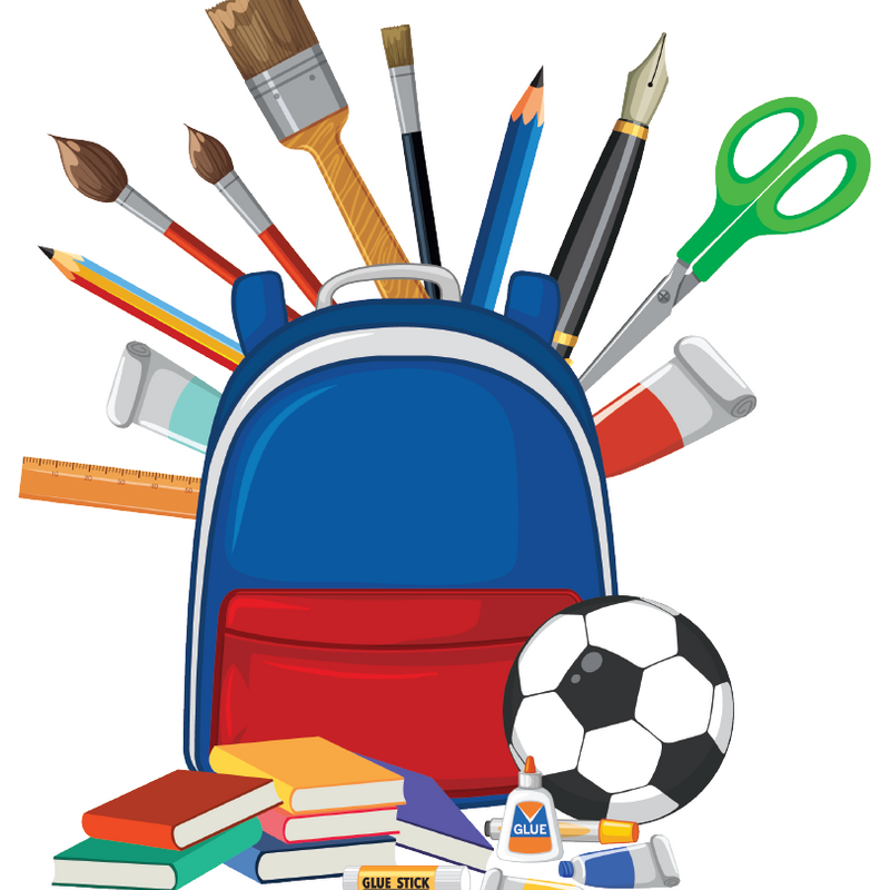 TodFod School Theme Fridge Magnet Set of 6 | 3 Inch Cute Cartoon Back to School Supplies, Bus & Books MDF Wood Magnets