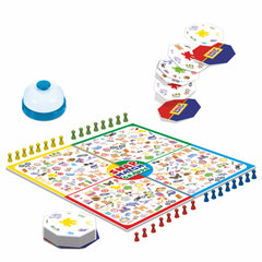 Snap Match Grande Fast-Paced Board Game for Kids & Family | 55 Octa-Cards, Game Board, Pawns & Call Bell | Speed, Pattern Recognition & Observation Skill Game (Ages 4+)