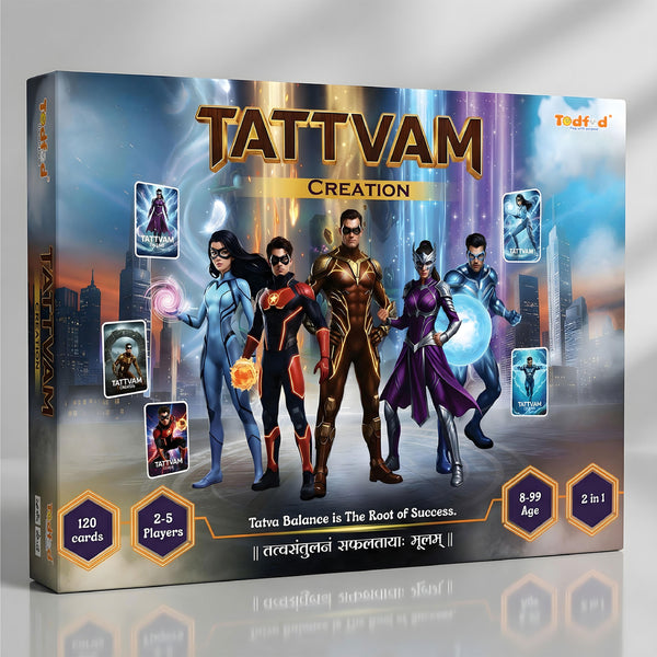 Tattvam Board Game – Strategy Game Based on the 5 Elements