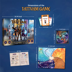 Tattvam Board Game – Strategy Game Based on the 5 Elements