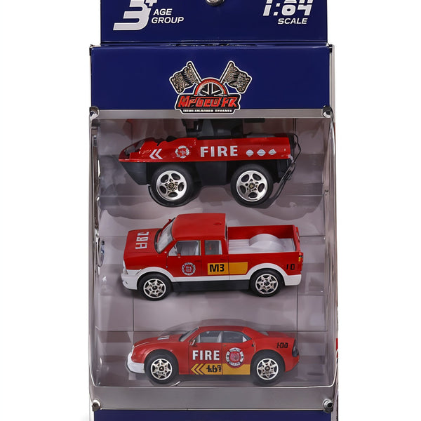 Todfod Die-Cast Metal Racing Car Toy Set for Kids| 3-in-1 Multicolor Sports Car Collection | Hot Free Wheels Style Cars