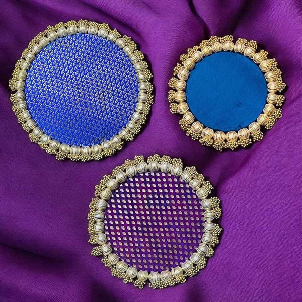 Smaran Combo Decorative Round Plate 9,10.5 & 12 Inch
