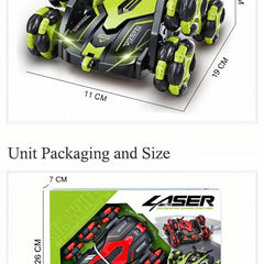 Product size chart and unit packaging with Laser branding