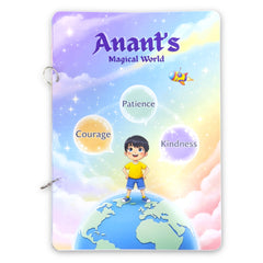 Todfod Personalized Magical Story Book for Kids Age 3 to 8, Custom Name Time Travel Adventure with Moral Lessons, Interactive Learning Keepsake Gift for Boys Girls