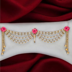 Smaran Traditional Handicraft Moti Toran with Latkan Handmade Door Hanging/Bandarwal/Toran for Door Home Decore Torans for Entrance Festival Diwali Decoration (Flower)