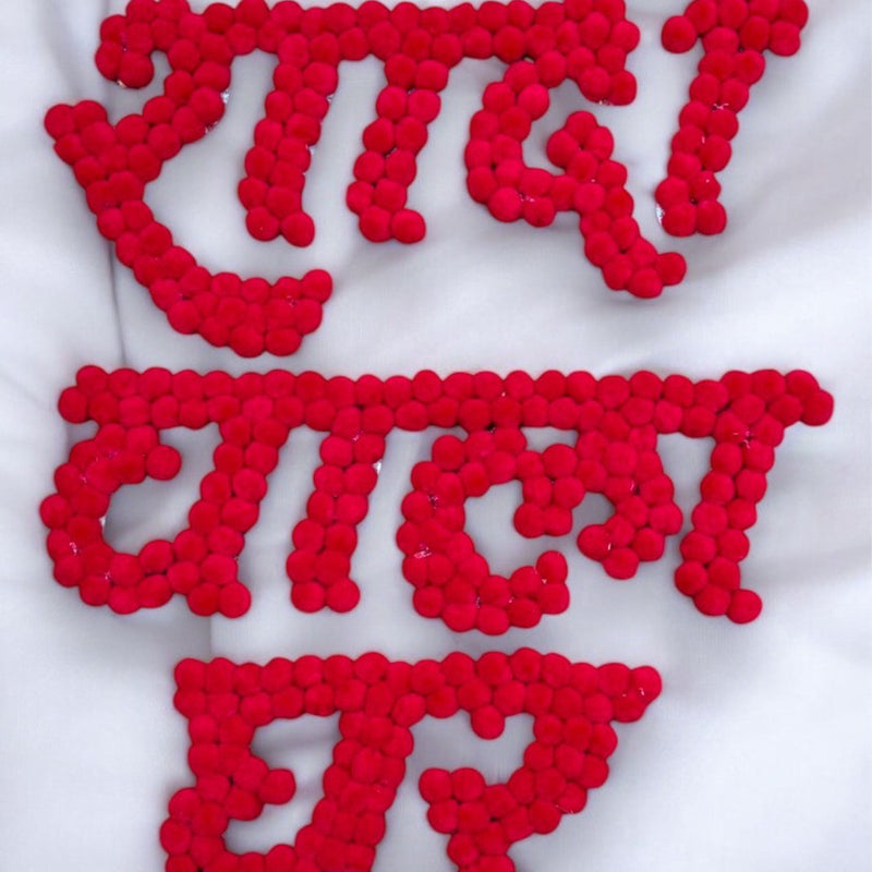 Smaran Shadi Wala Ghar for Wedding Decoration Reusable MDF Wood Board and Pom Pom Shaddi Wala Ghar Wedding Flower Banner Decoration (Size: 71cm X 51.5cm)