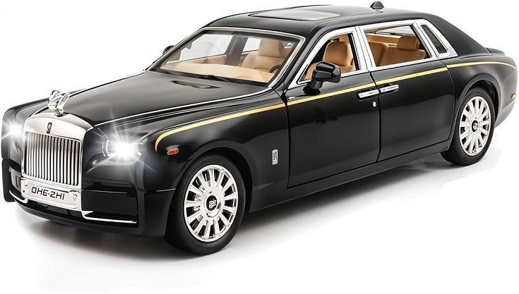 TodFod Exclusive 1:32 Scale Rolls Royce Phantom Pull Back Toy Car for Kids with Openable Doors, Lights, Music | Premium Gift for Boys