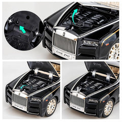 TodFod Exclusive 1:32 Scale Rolls Royce Phantom Pull Back Toy Car for Kids with Openable Doors, Lights, Music | Premium Gift for Boys
